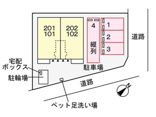 アンソレイユⅡの物件外観写真